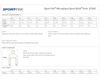 IASCOE Unisex SportTek Short Sleeve Polo (E.ST650)