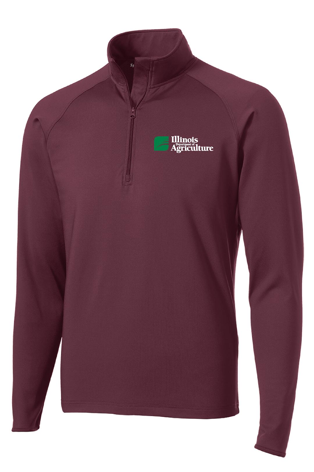 Illinois Department of Agriculture Sport-Tek® Sport-Wick® Stretch 1/2-Zip Pullover (E.ST850)