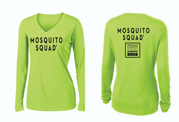 Mosquito Squad Ladies Tech Shirts (P.LST353LS)