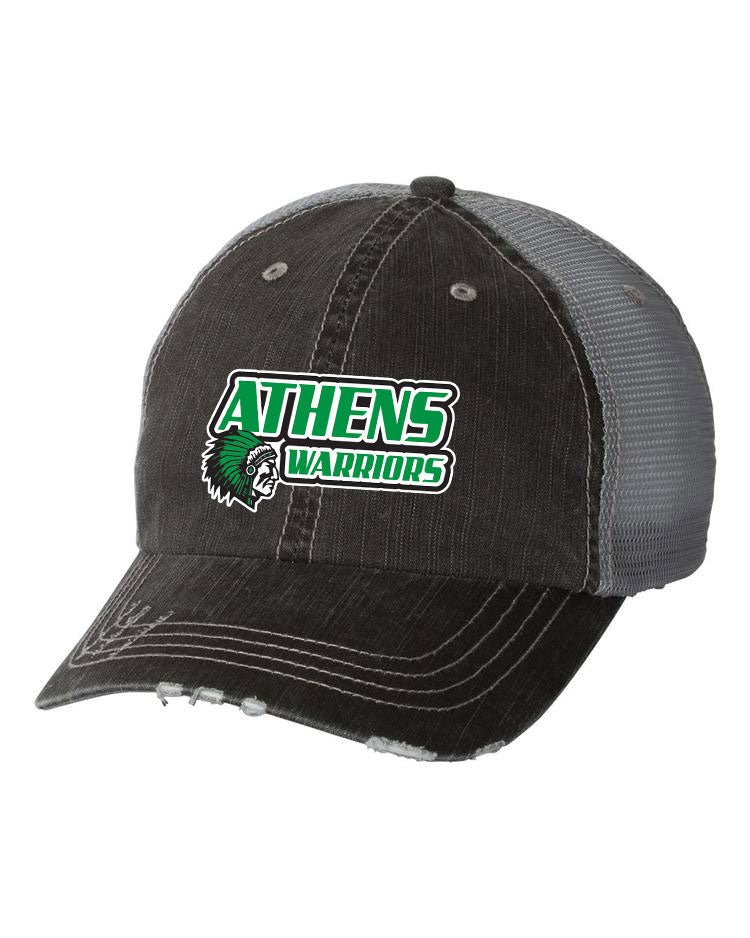 Athens Warriors VINTAGE TRUCKER HAT (6990)