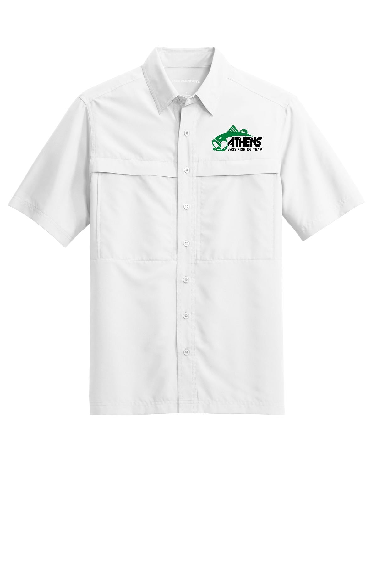 Athens Bass Fishing Port Authority® Short Sleeve UV Daybreak Shirt (E.W961)