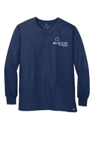 SIU Medicine Simmons Cancer Institute WonderWink® Unisex WorkFlex™ Snap-Front Scrub Jacket (E. WW3080)