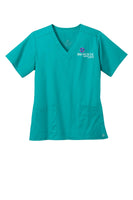 SIU Medicine Simmons Cancer Institute WonderWink® Women’s WorkFlex™ V-Neck Top (E. WW4560)