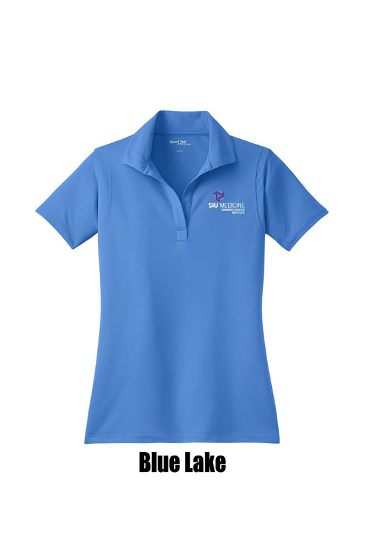 SIU Medicine Simmons Cancer Institute Ladies SPORT TEK Short Sleeve Polo (E.LST650)