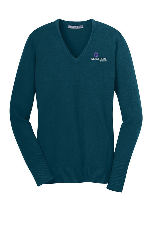 SIU Medicine Psychiatry Ladies VNeck Sweater (E.LSW285)